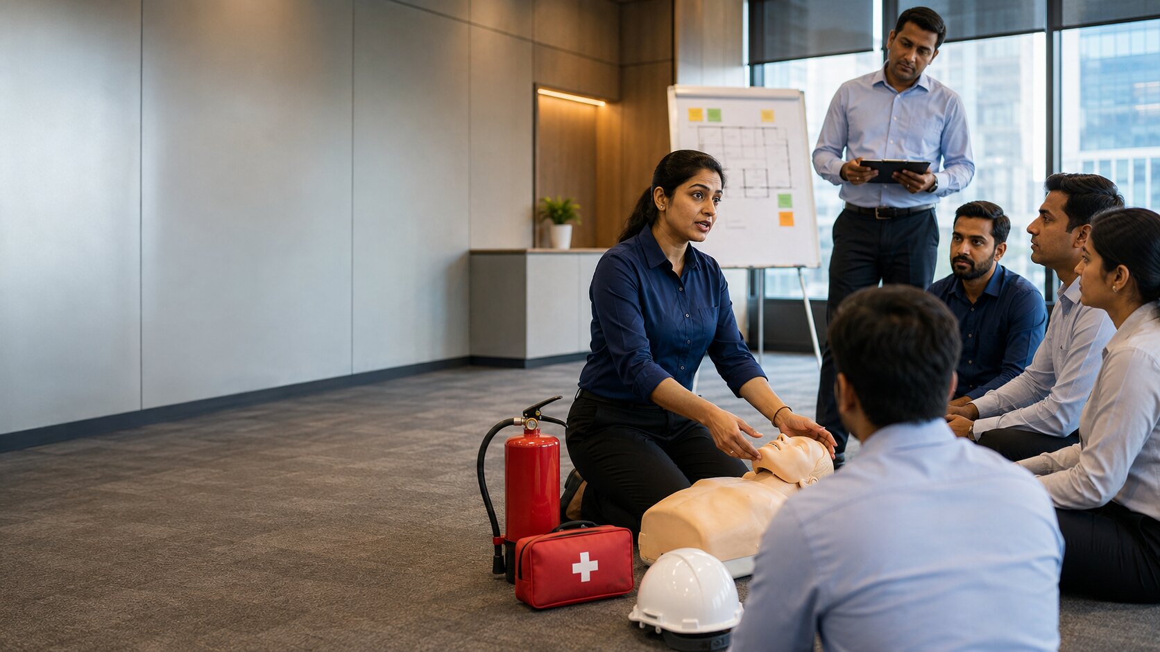 Corporate workplace safety training and audit